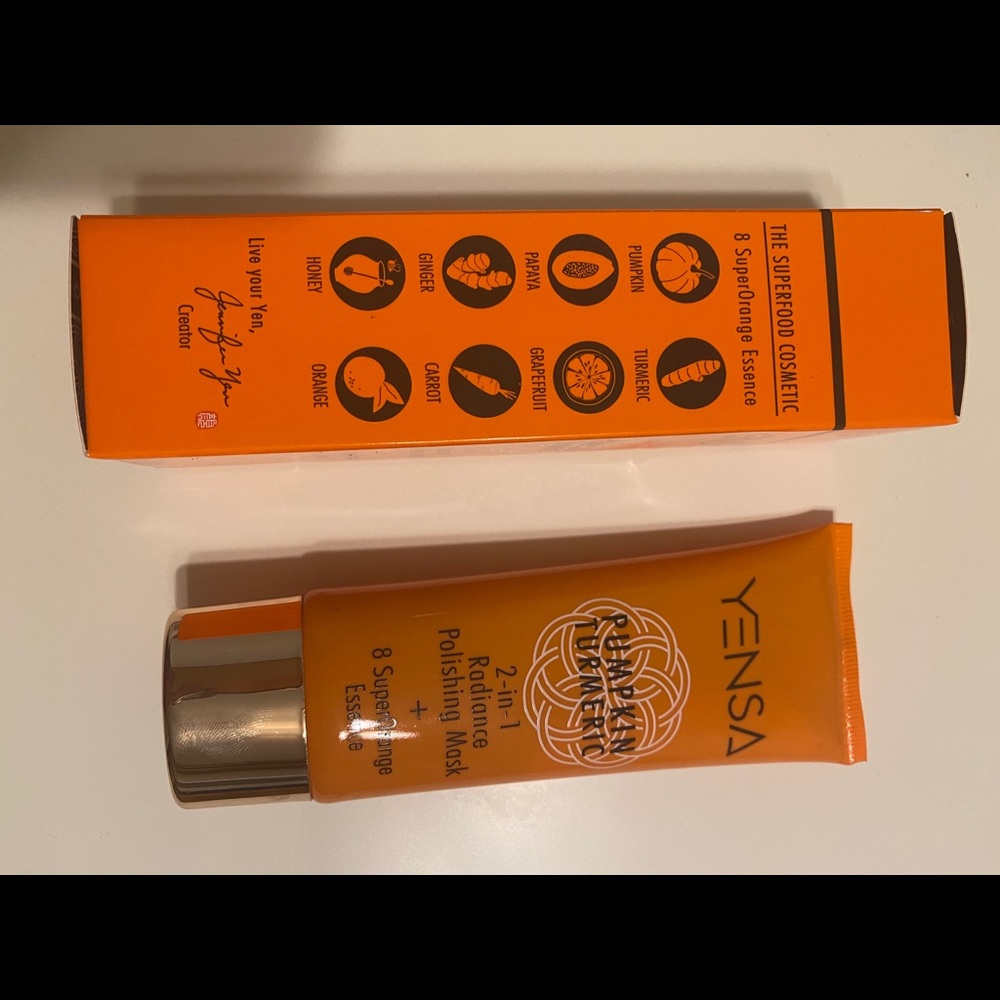Yensa beauty pumpkin turmeric 2- in-1